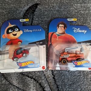 Disney Wreck it Ralph hot wheel character cars New